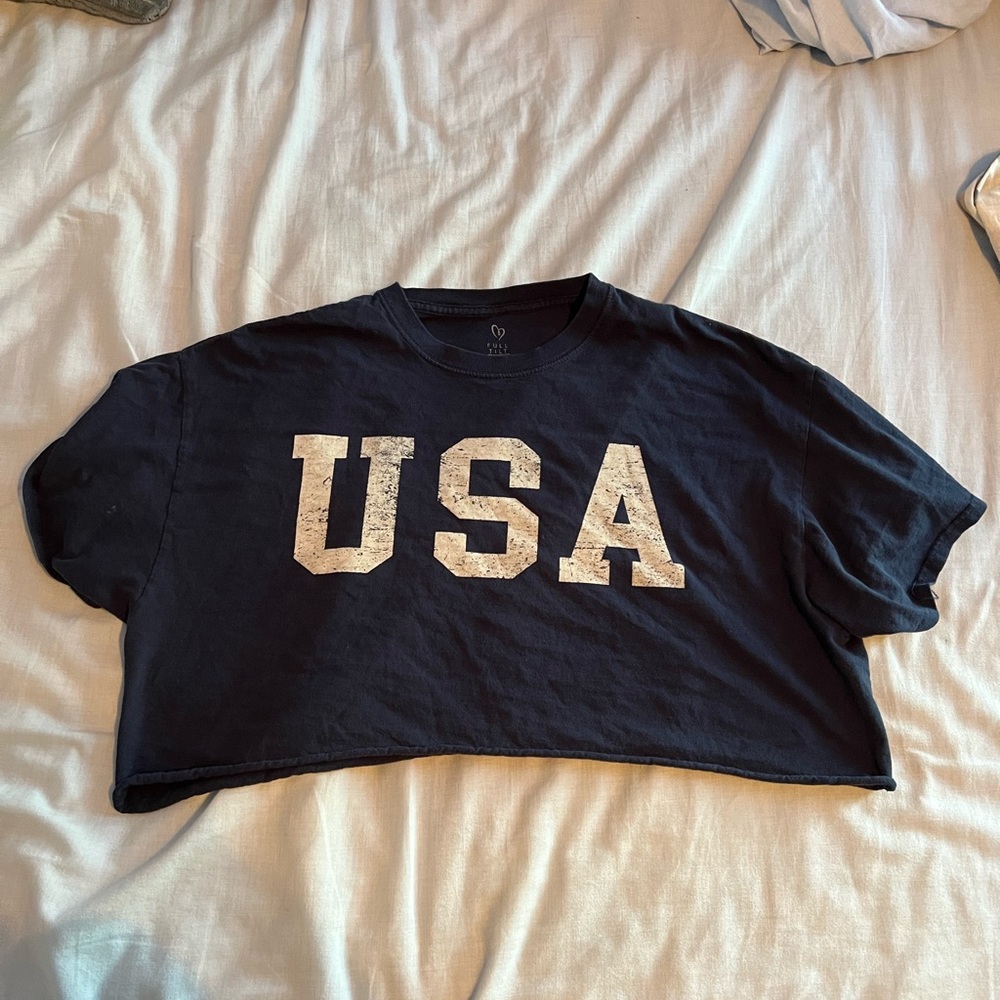 Tillys Short Sleeve Cropped Tee